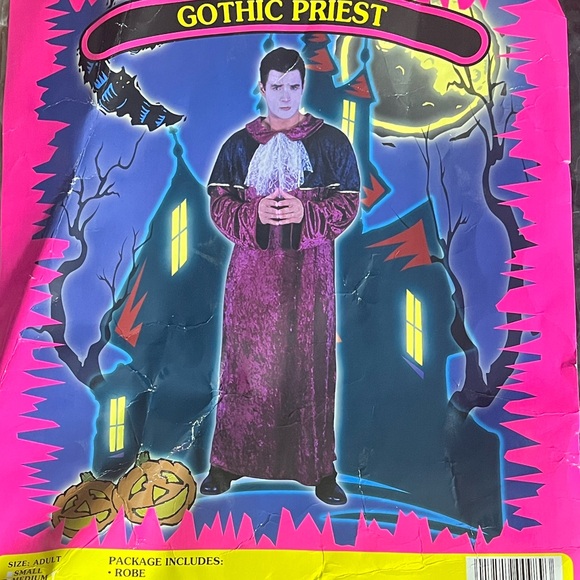 California Costumes Other - Gothic Priest Costume